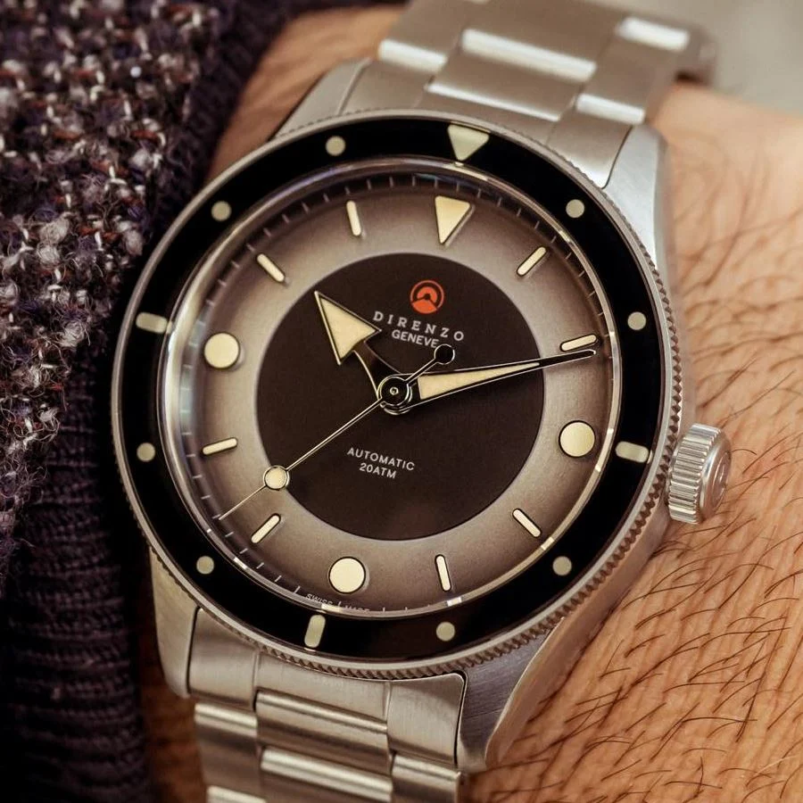 Direnzo DRZ03-Grey 40 mm kol saati