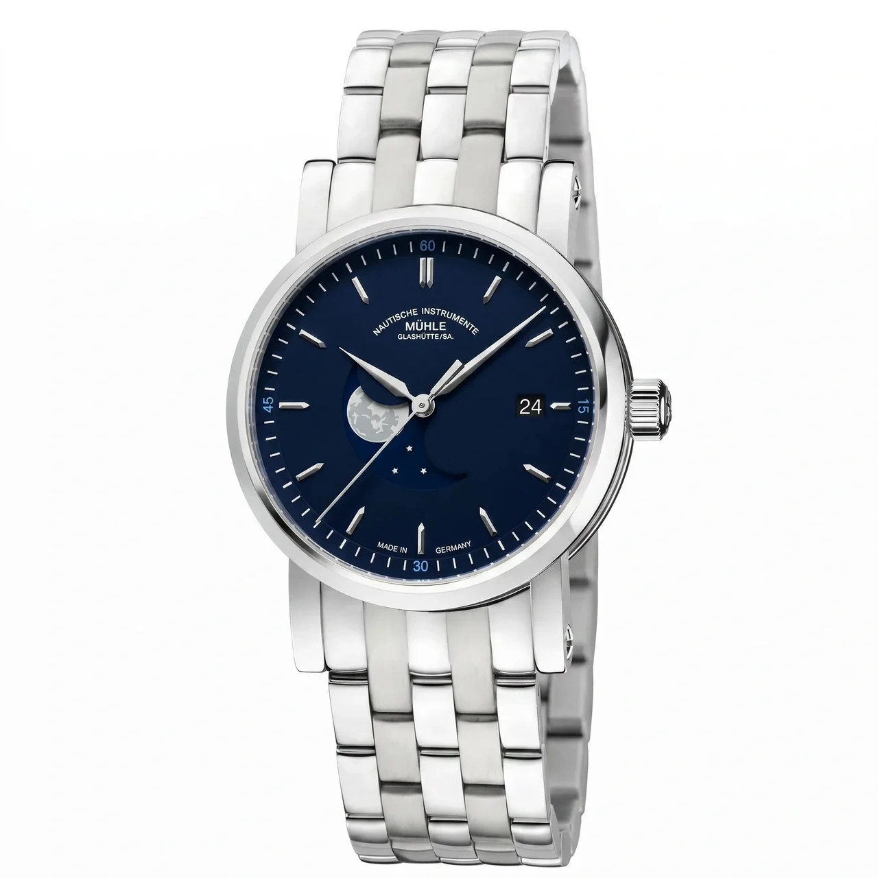 Muhle Glashutte Teutonia 38296 39 mm kol saati