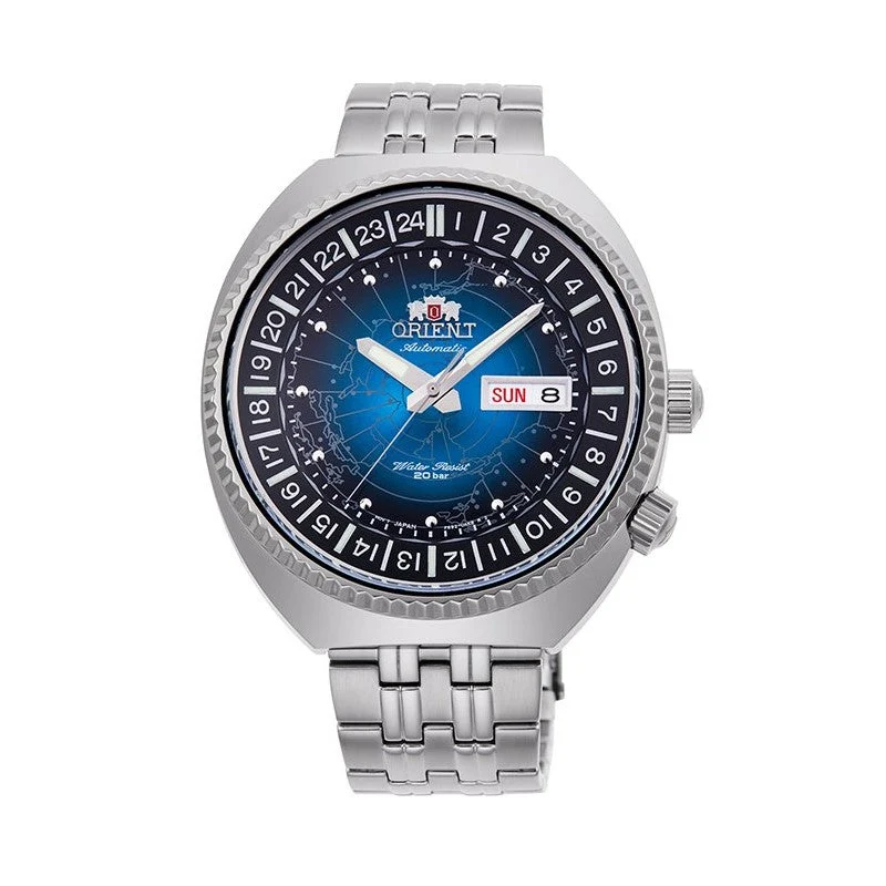 Orient World Map ORRA-AA0E03L39B 44 mm kol saati
