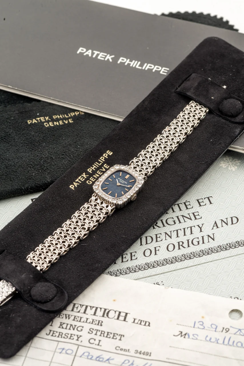 Patek Philippe PATEK PHILIPPE, REF. 4102/002, ELLIPSE LADY, WHITE GOLD* kol saati