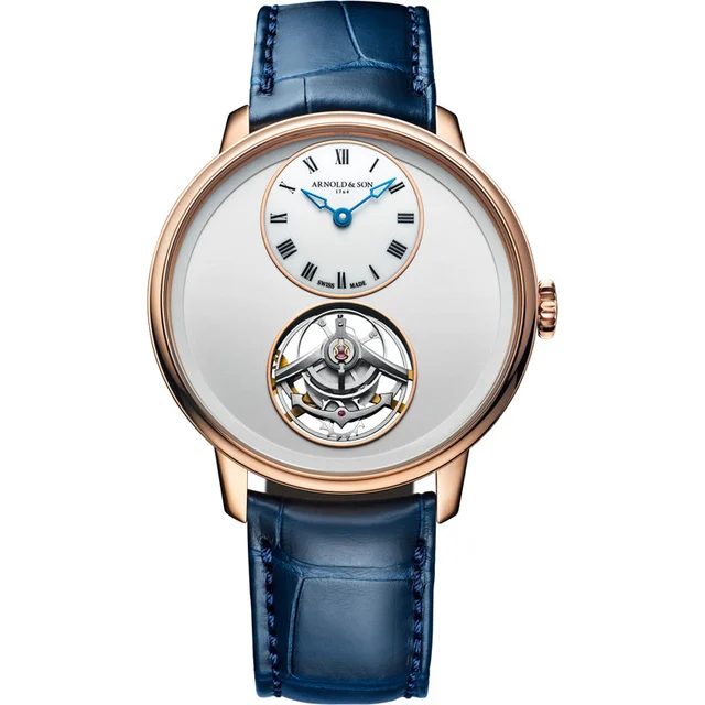 Arnold & Son Ultrathin Touribillon Gold Silver Opaline 1UTBR.I01A.C246R kol saati