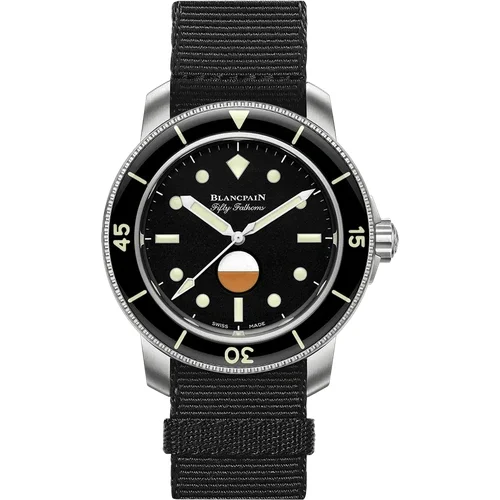 Blancpain Fifty Fathoms MIL-SPEC Hodinkee 5008 11B30 NABA 40.3 mm kol saati