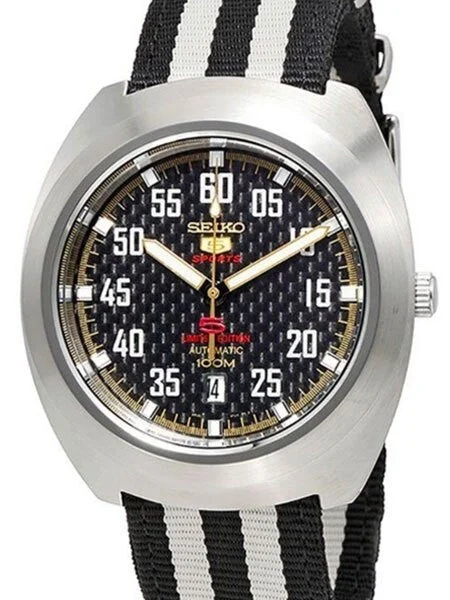 Seiko Sports 5 Automatic 23-Jewel Watch with a 44mm Turtle-Style Case #SRPA93K1 kol saati