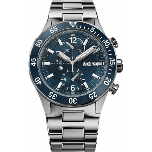 Ball Roadmaster Rescue Chronograph Blue Dial 41mm DC3030C-S1-BE 41 mm kol saati