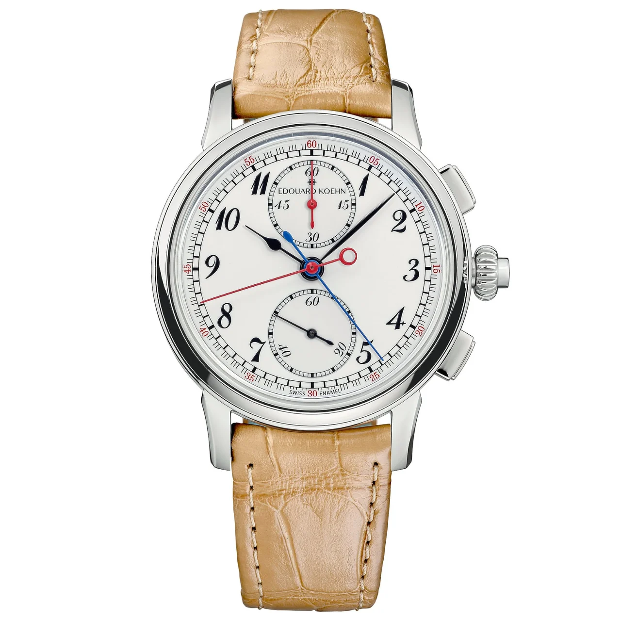 Edouard Koehn Legacy Split Second Chronograph EK-CHR11SS-SLWEEL-ASBE 40 mm kol saati