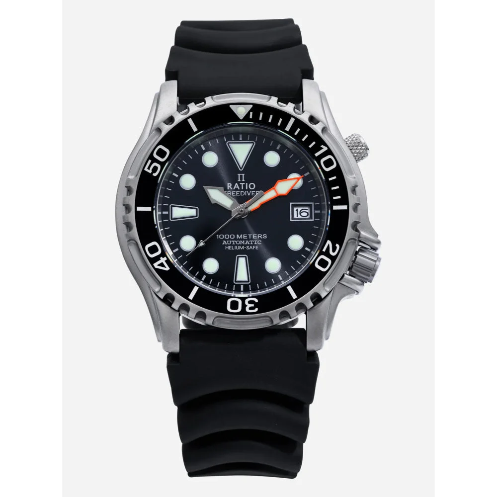 Ratio FreeDiver 1066KE20-33VA-BLK 45 mm kol saati