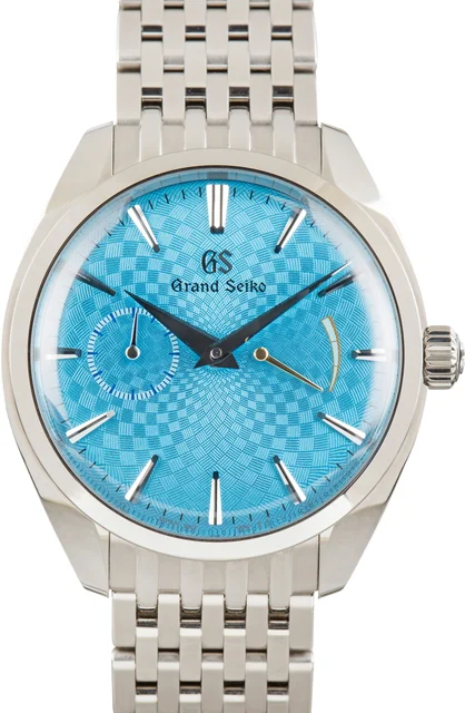 Grand Seiko Collection Ref SBGK015 Blue Dial US Limited Edition kol saati