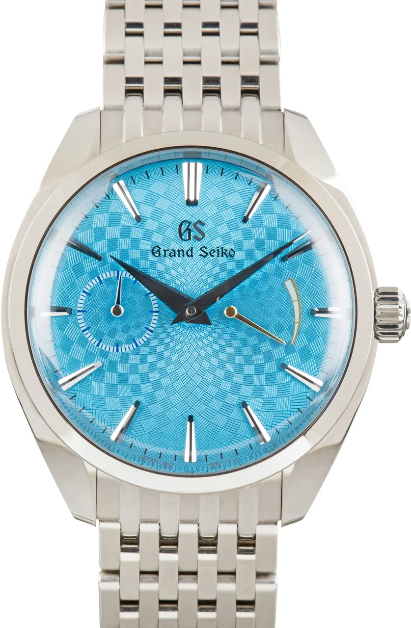Grand Seiko Collection Ref SBGK015 Blue Dial US Limited Edition kol saati