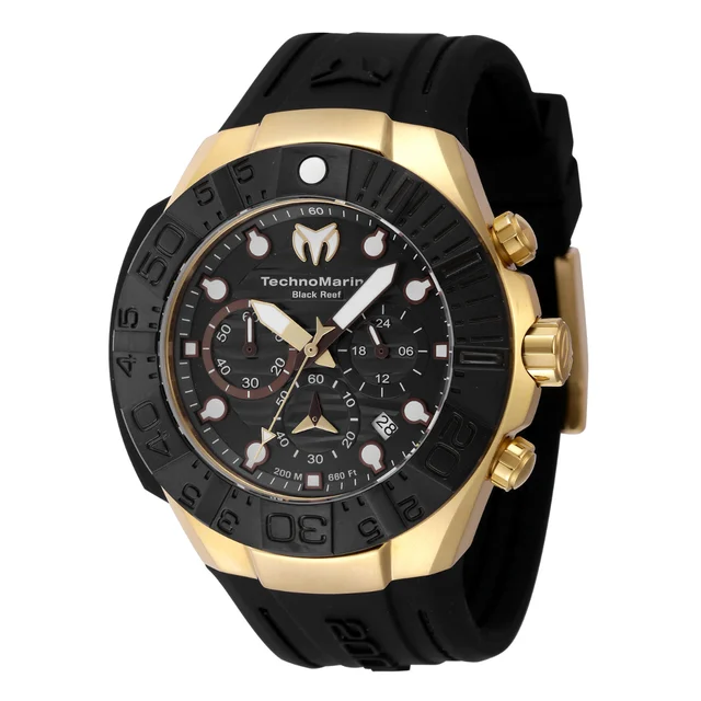 Technomarine Reef Watch - 45.4mm, Black (TM-523012) kol saati