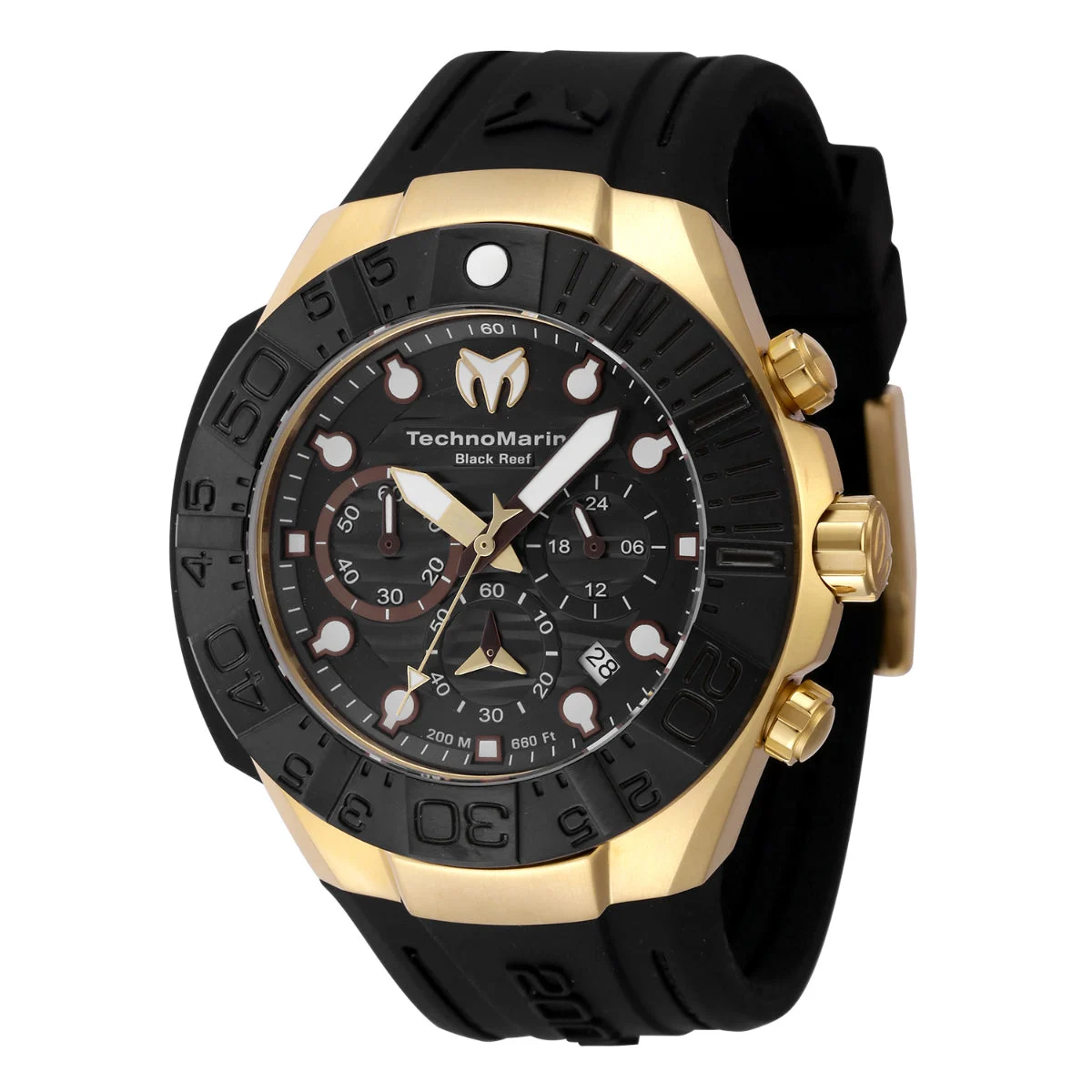 Technomarine Reef Watch - 45.4mm, Black (TM-523012) 45.4 mm kol saati
