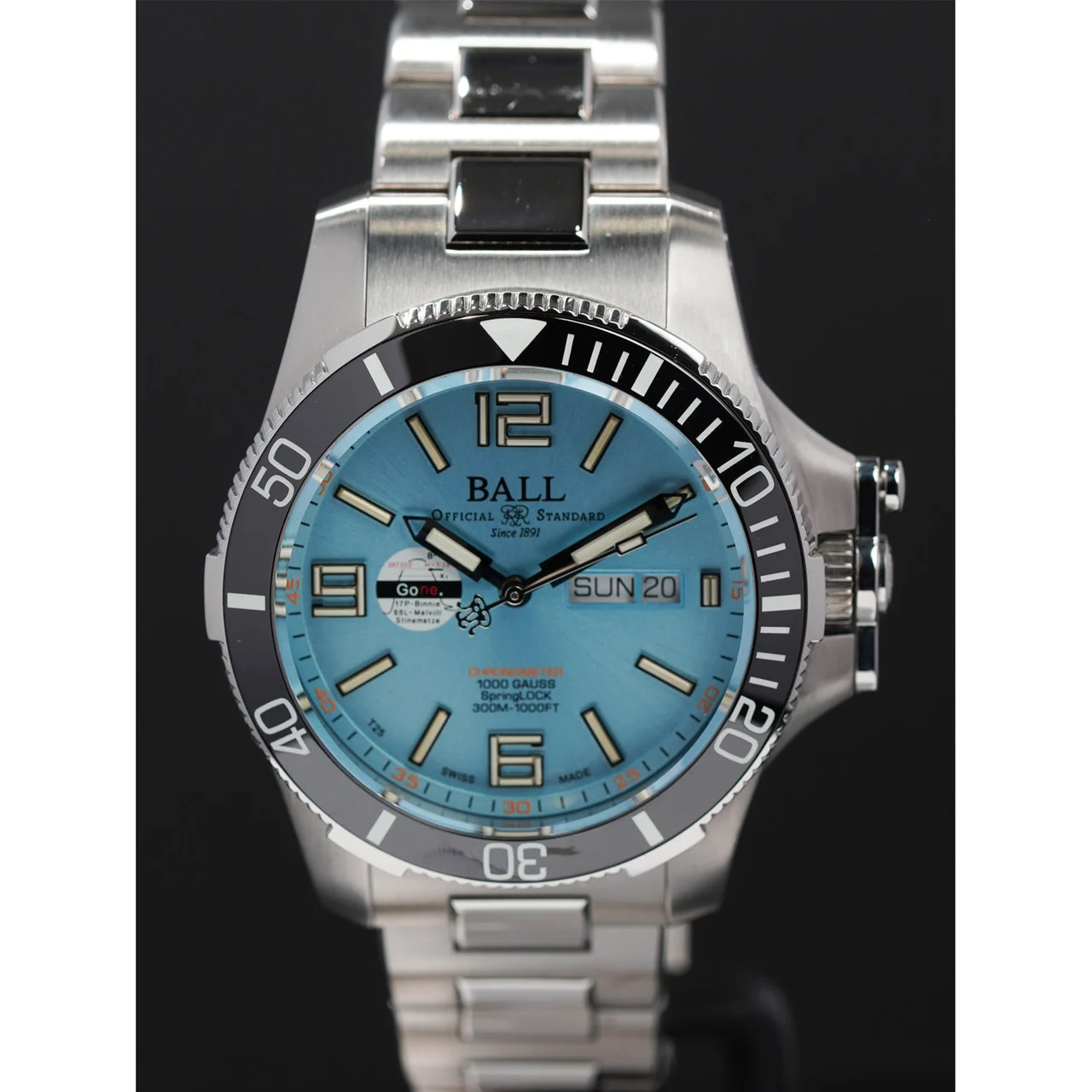 Ball Engineer Hydrocarbon Spacemaster II 42mm NAP210009N3322 42 mm kol saati