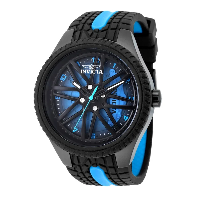 Invicta Racing Driftix Watch - 46mm, Blue, Black (50755) kol saati