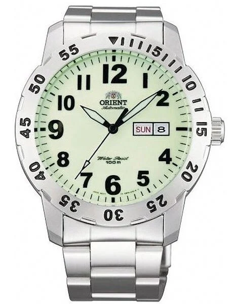 Orient Scratch and Dent - 21-Jewel Automatic Aviator Watch with Luminous Dial #EM7A002R-SN