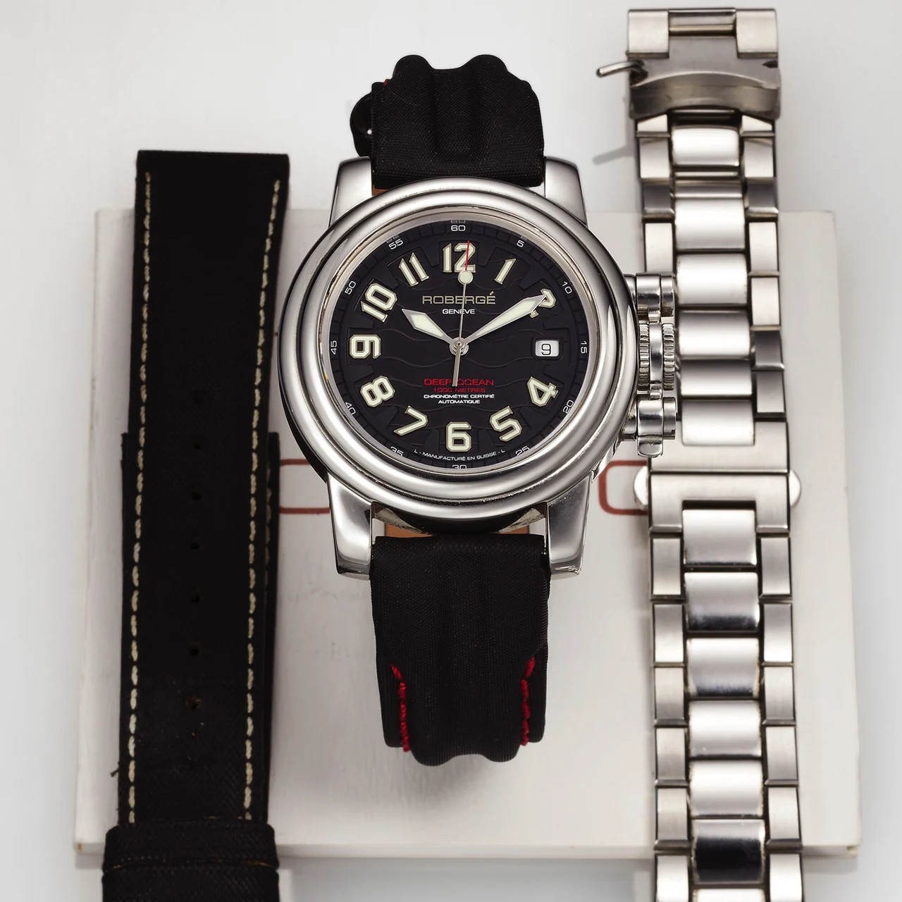 Roberge ROBERGE REF. 174 "DEEP OCEAN" STEEL kol saati