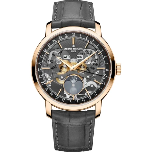 Vacheron Constantin Traditionnelle complete calendar openface 4020T/000R-B654 41 mm kol saati