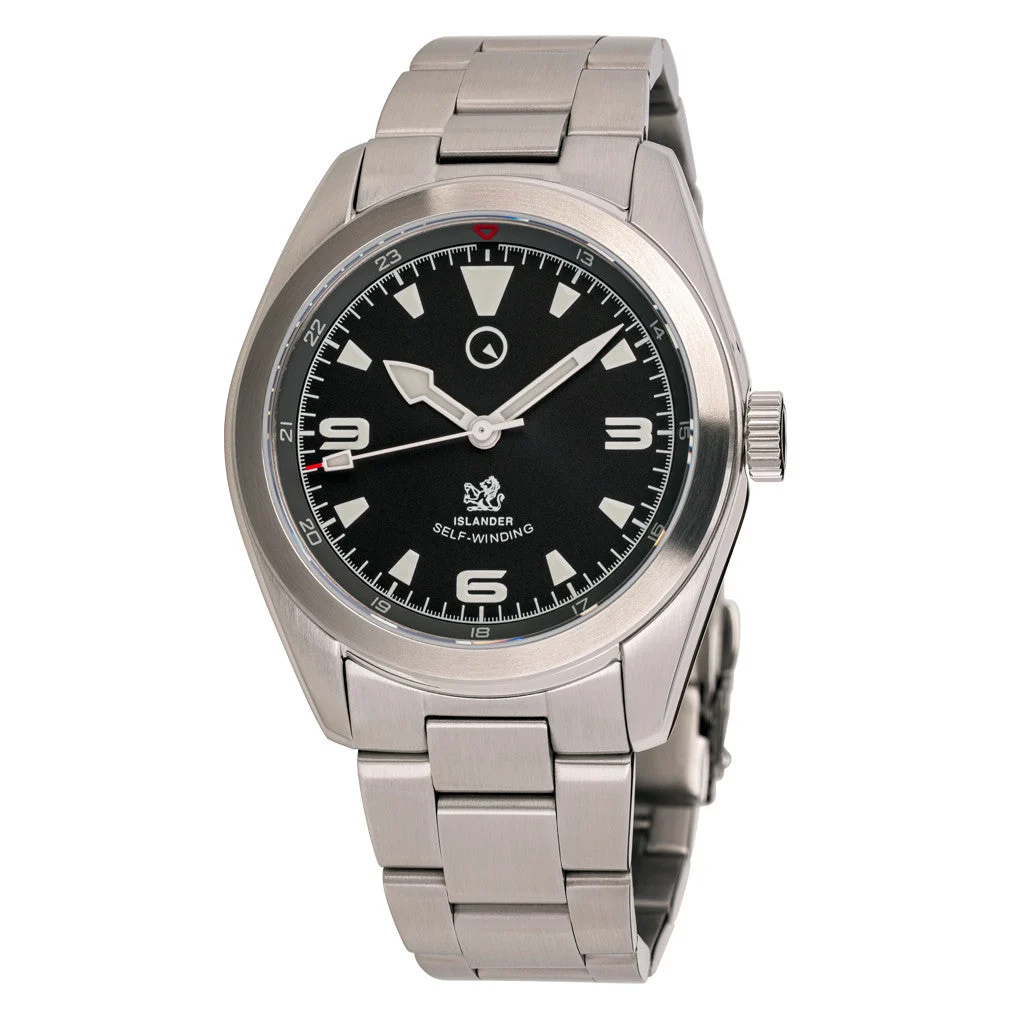 Islander The Urban Gentry "Rangemaster" Limited Edition Automatic Watch #ISL-153 44.5 mm kol saati