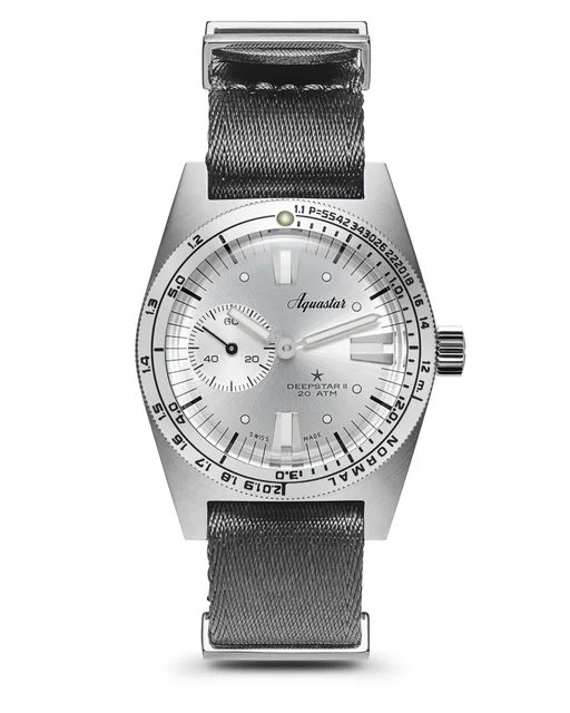 Aquastar Deepstar II – Vintage Silverstar kol saati