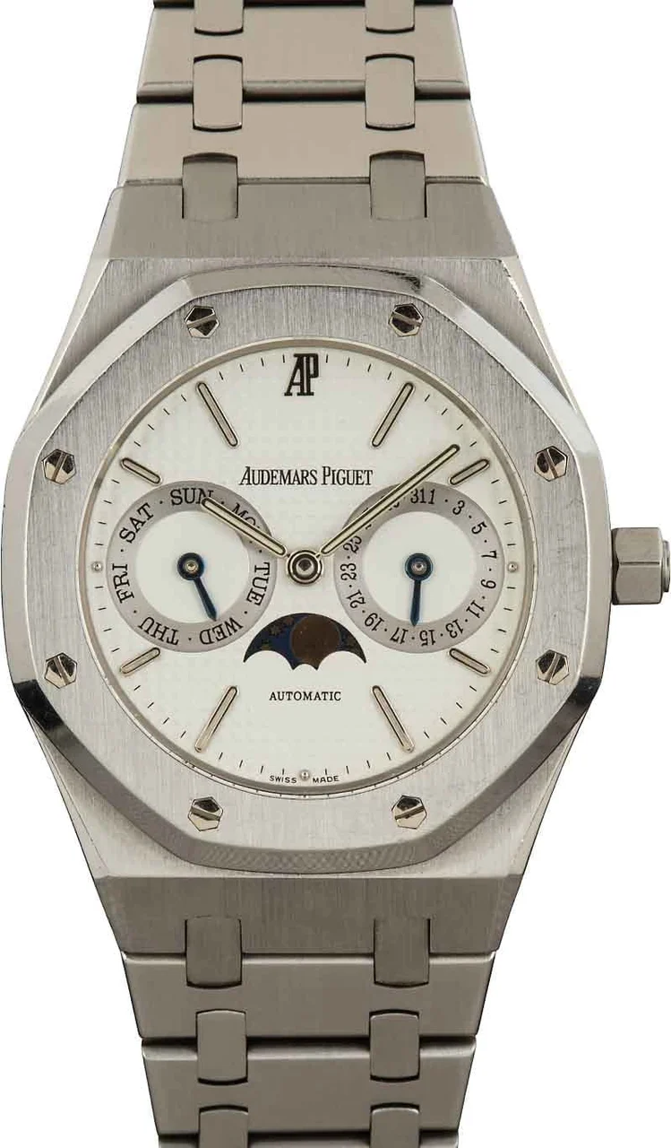 Audemars Piguet Royal Oak Day-Date Moonphase Stainless Steel 25594ST.00.0789ST.05 36 mm kol saati