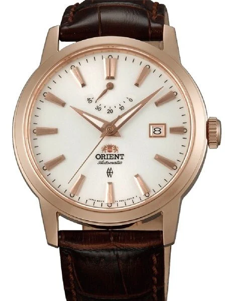 Orient Curator Automatic Watch with Power Reserve and Sapphire Crystal #FD0J001W kol saati