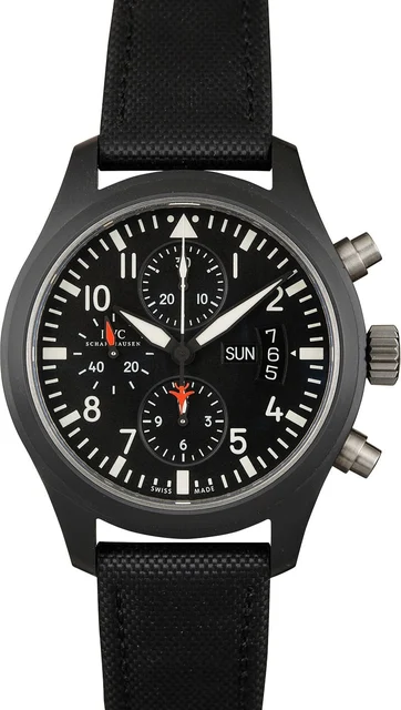 IWC Pilots Chronograph Top Gun IW378901 kol saati