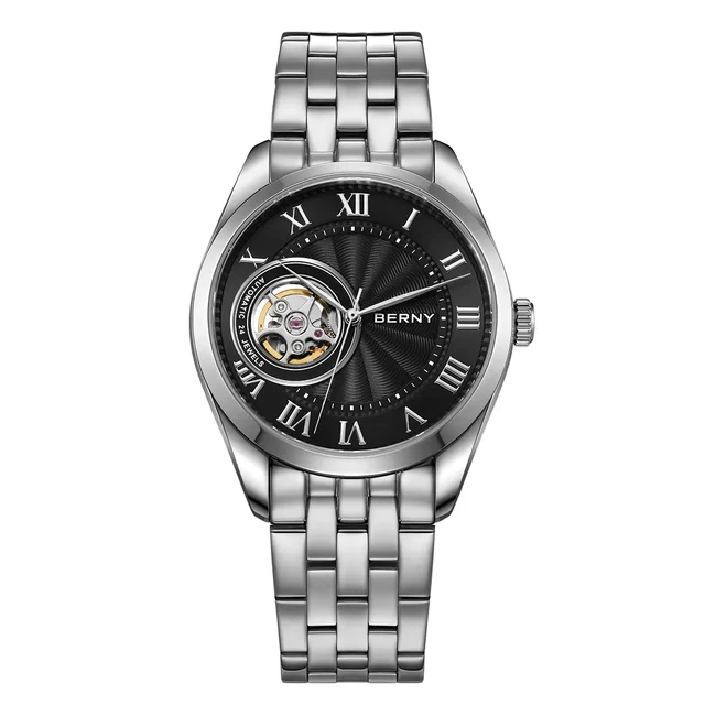 BERNY Men Automatic Classic Watch-AM079VM AM079VM-A kol saati
