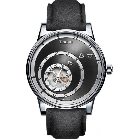 Trilobe Les Matinaux Sunray Grey Steel 38.5mm LM10GS kol saati