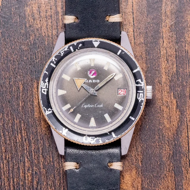 Rado Captain Cook 343942 kol saati