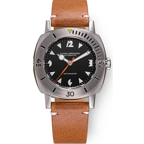 Nivada Grenchen Depthmaster White Pacman 14102A02 kol saati