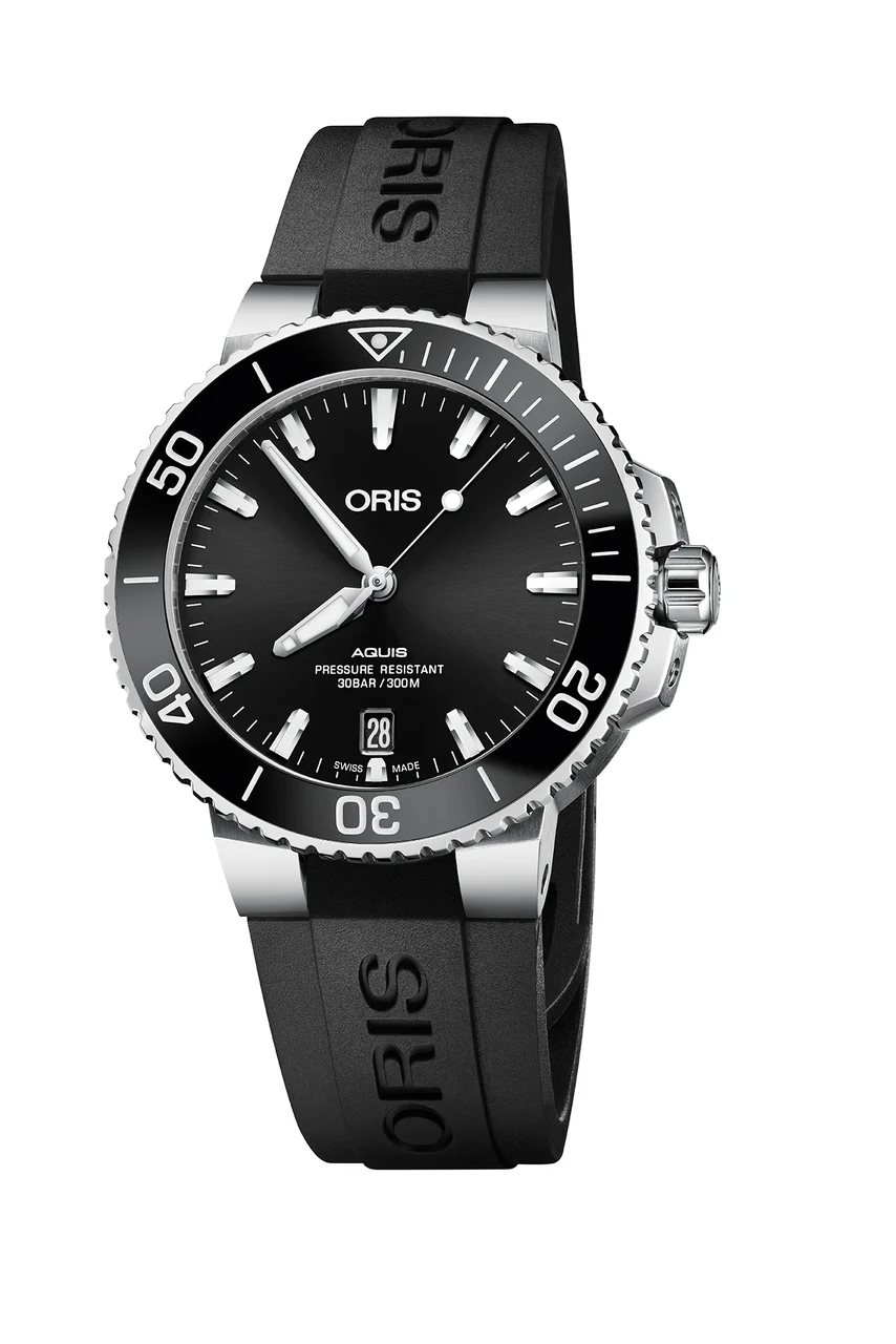 Oris Aquis Date 01 733 7732 4134-07 4 21 64FC 39.5 mm kol saati