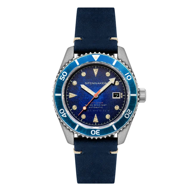 Wreck Automatic Oxidized Blue SP-5089-02 kol saati