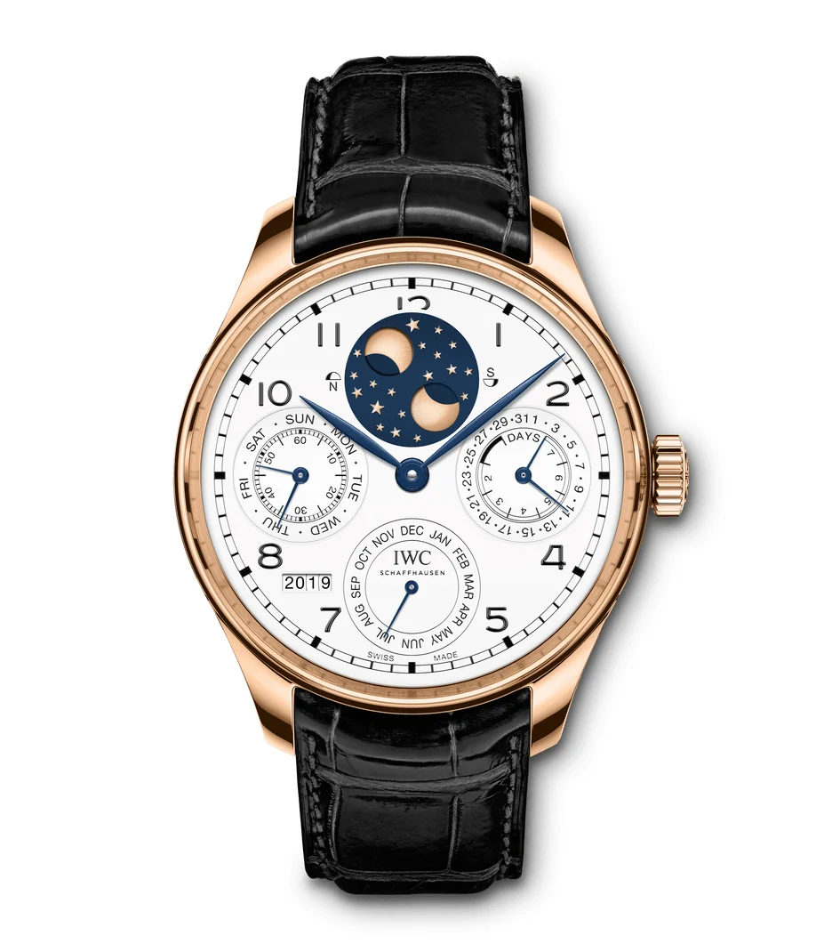 IWC Portugieser Perpetual Calendar Edition 150 Years IW503405 44.2 mm kol saati