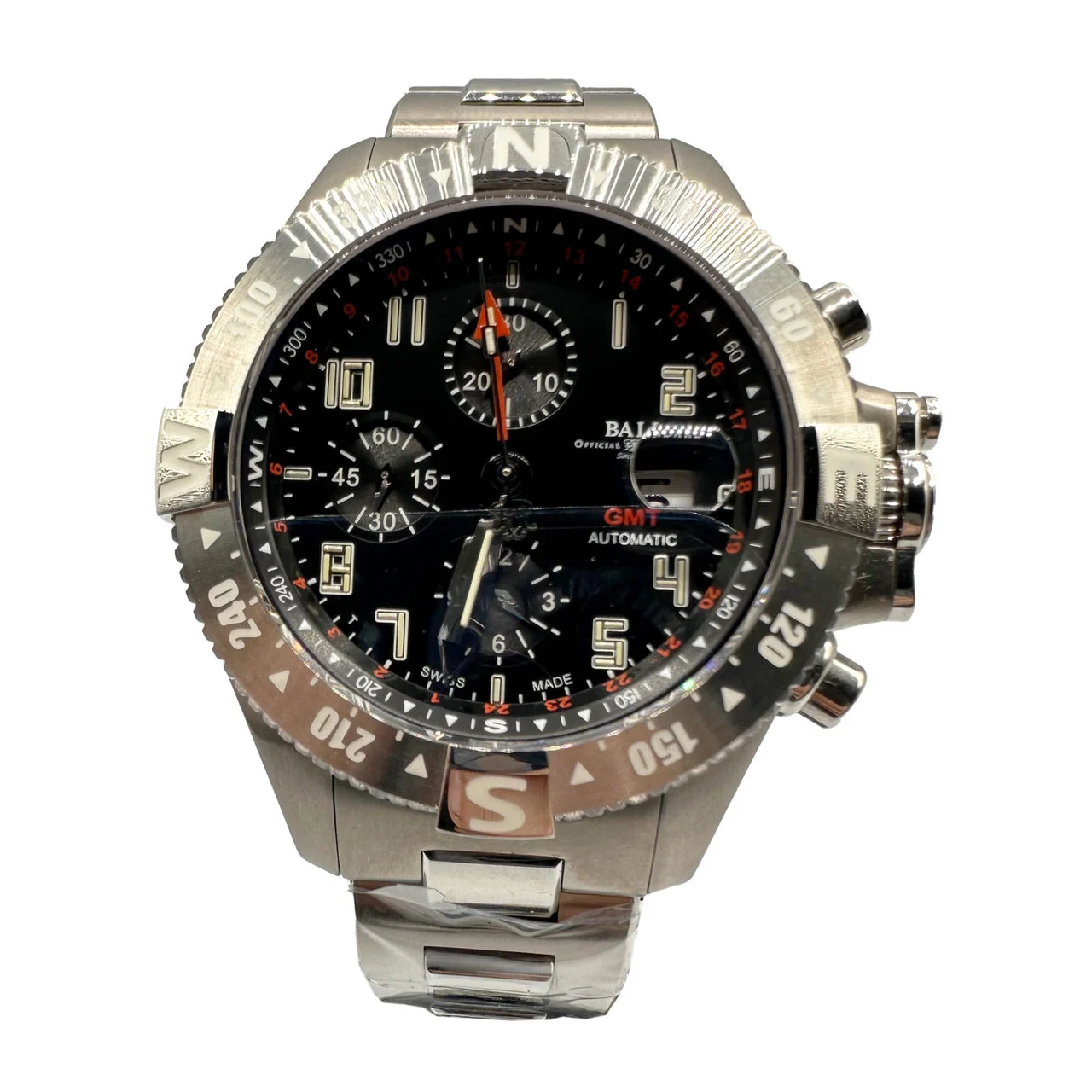 Ball Engineer Hydrocarbon Spacemaster Orbital II Chronograph DC3036C-SA-BK CSNCZ410 45 mm kol saati