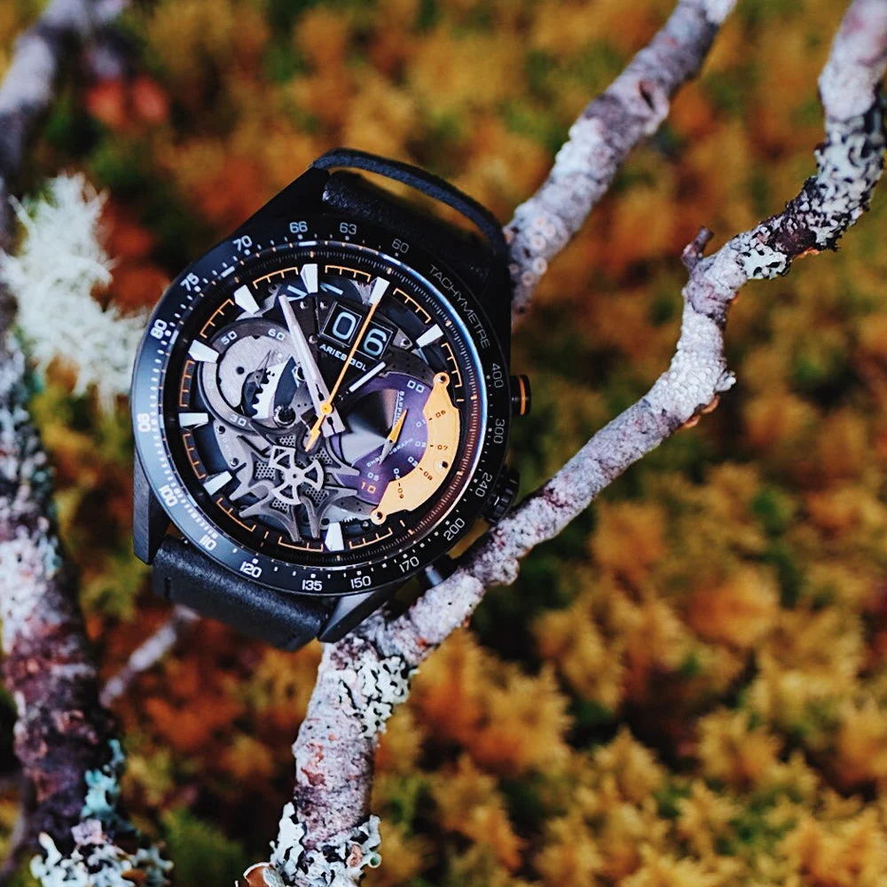 Aries Gold Aries Gold G 7008 BK-YW 44 mm kol saati