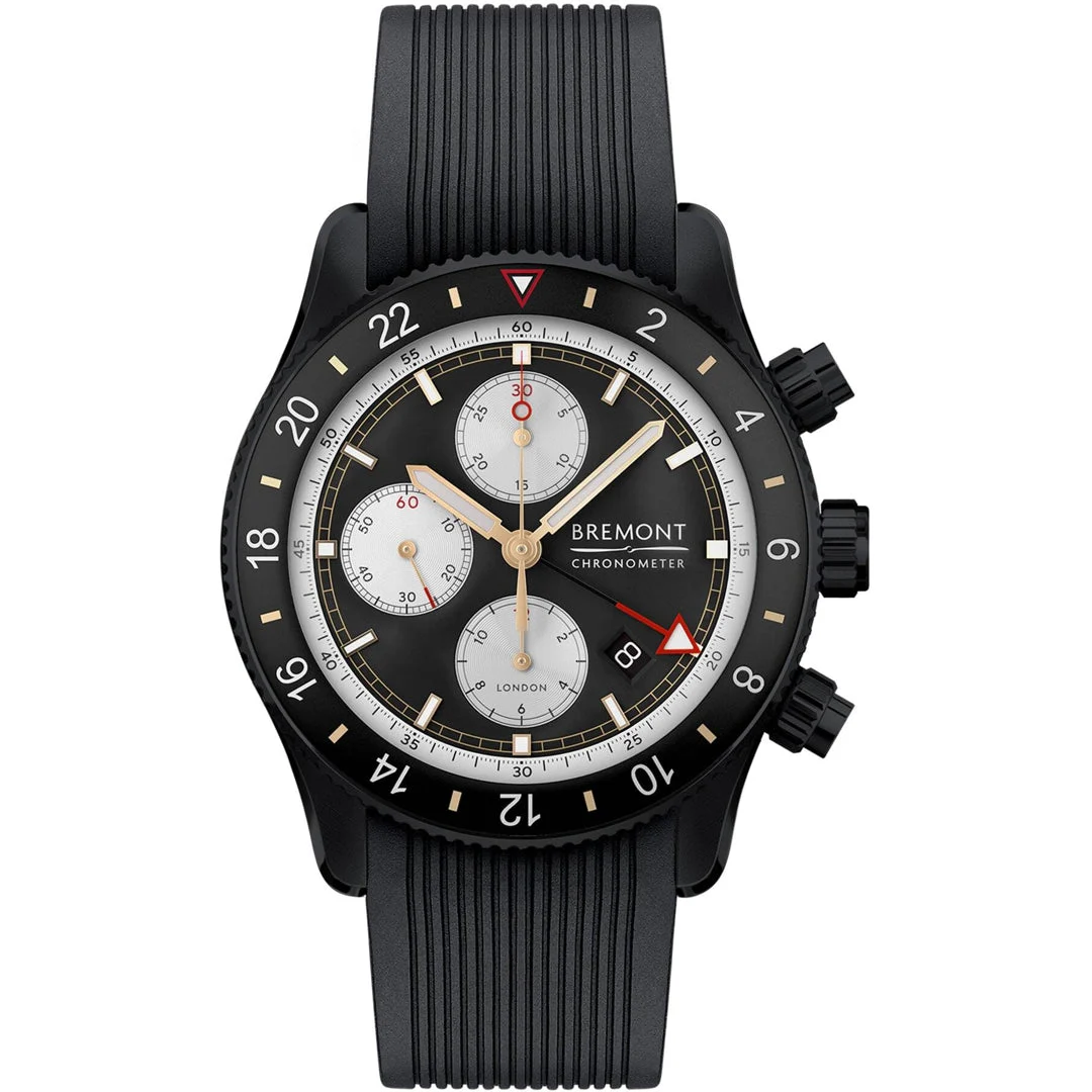Bremont Supermarine Chrono Jet SMARINECHRONO-JET-R-S 43 mm kol saati
