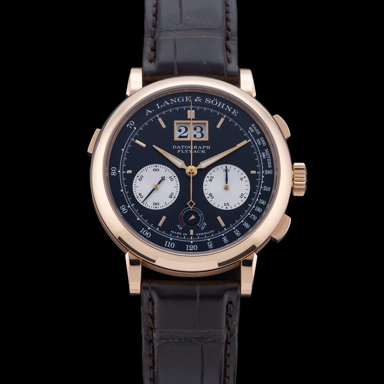 A. Lange & Sohne Lange & Söhne Datograph Up/Down in 750 Pink gold 405.031 210009N36237 41 mm kol saati