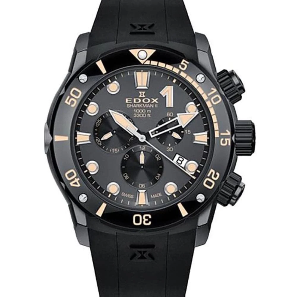 EDOX ED10234-357GN-NINB 45 mm kol saati