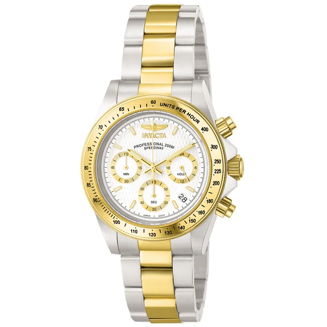 Invicta Speedway Torvane Watch - 39.5mm, Steel, Gold (9212) kol saati