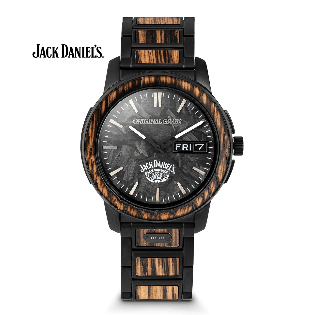 Original Grain Jack Daniel'S OG-11-JD-CH 42 mm kol saati
