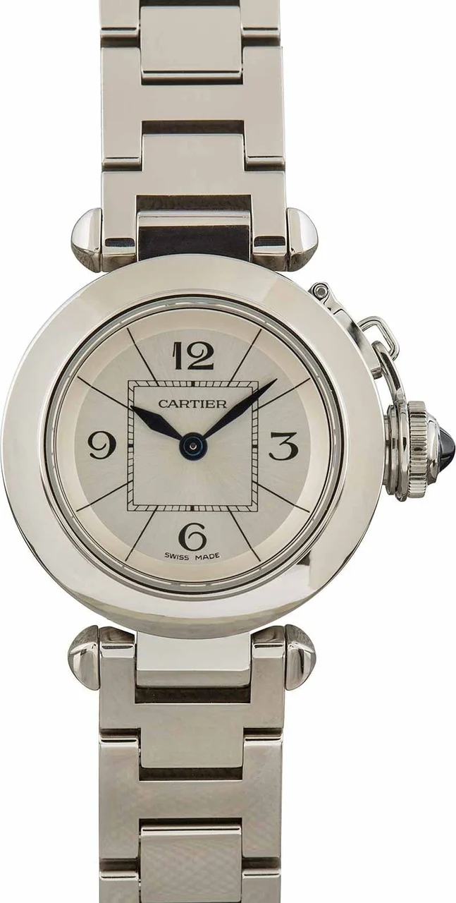 Cartier Miss Pasha Stainless Steel W3140007 27 mm kol saati