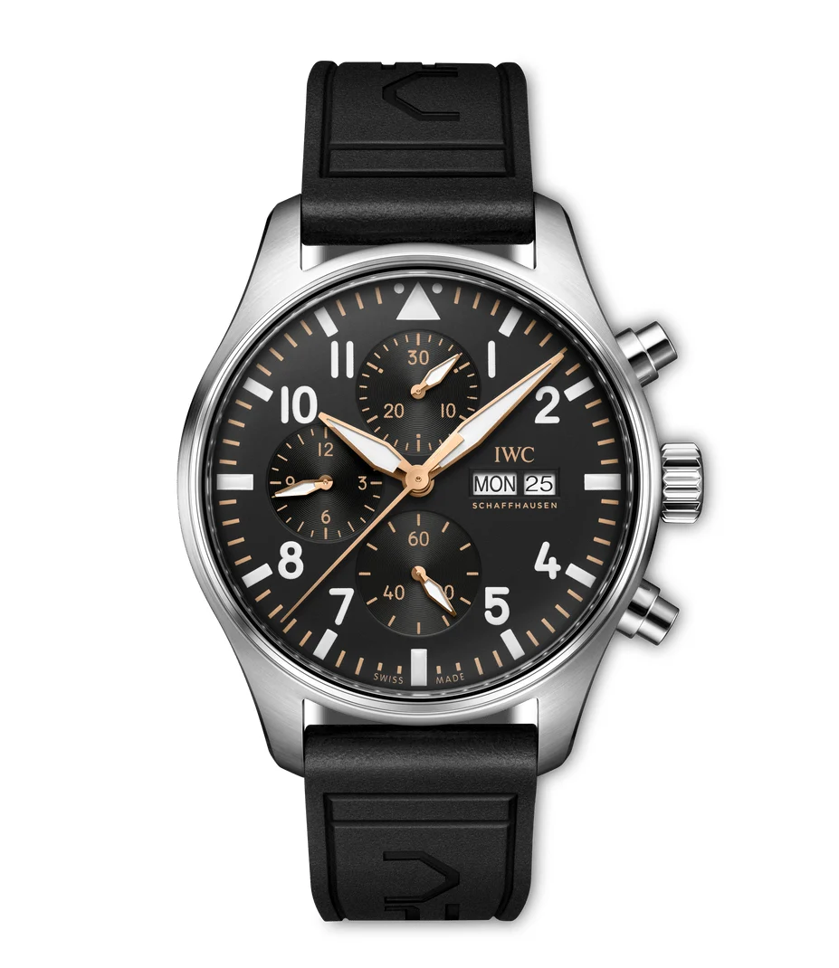 IWC Pilots Watch Chronograph Apxgp IW378009 43 mm kol saati