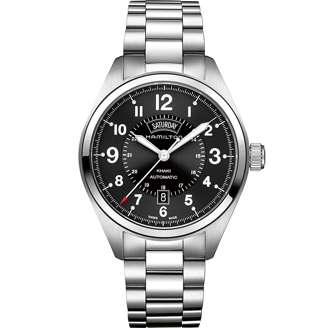 Hamilton Khaki Field Day Date Auto H70505133 42 mm kol saati