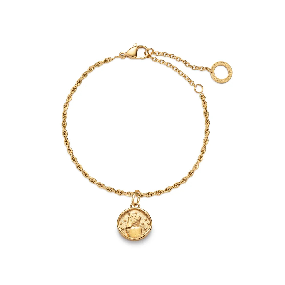 Default Set Virgo Charm und Armkette Gold PH-JE-1443 kol saati