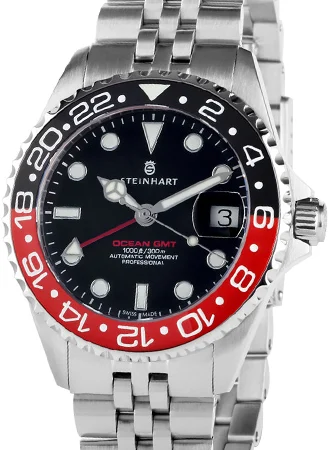 Steinhart Ocean 39 GMT Black/Red Ceramic 2 103-1154/ST kol saati