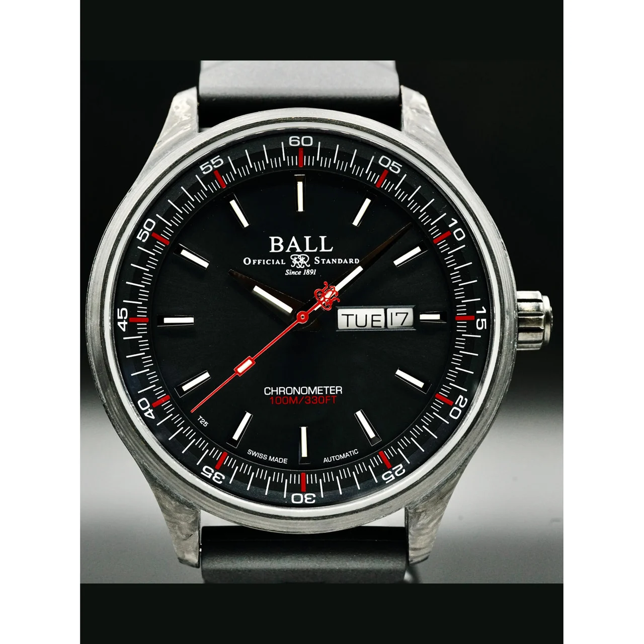 Ball Watch Engineer II Volcano NM3060C-PCJ-GY ER05 45 mm kol saati