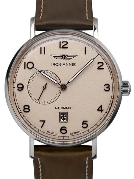 Iron Annie Amazonas Impression Swiss Automatic Dress Watch with Small Seconds, Date #5904-5 41 mm kol saati