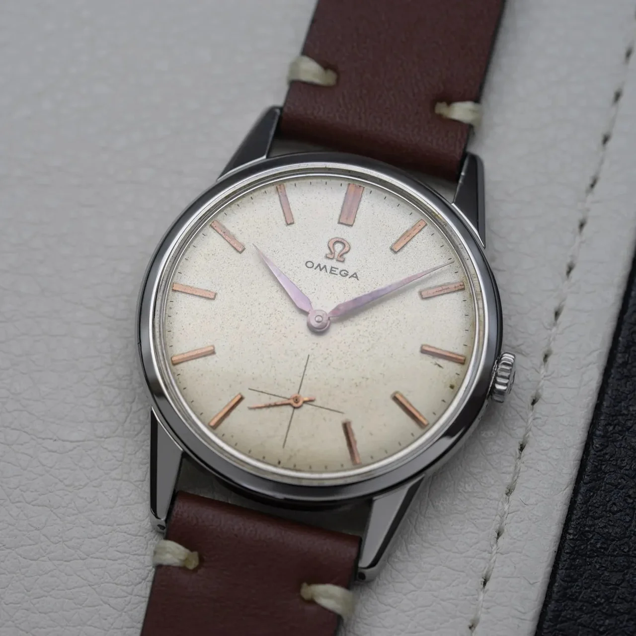 OMEGA Dress, Ref. 14391-61, Cal. 268, Men’s Manual Wind Vintage Wa 35 mm kol saati