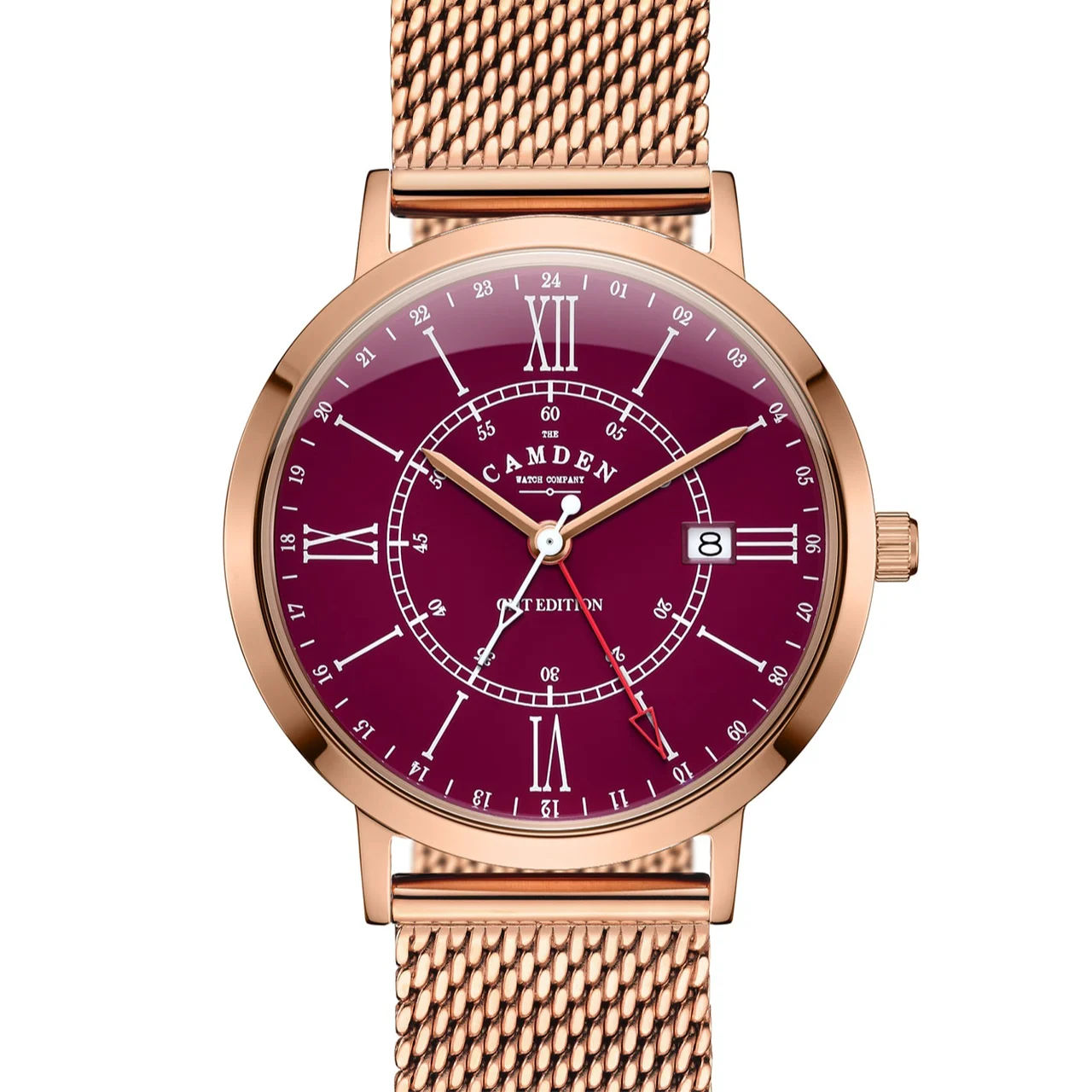The Camden Watch Company 27-GMT-36M 37 mm kol saati