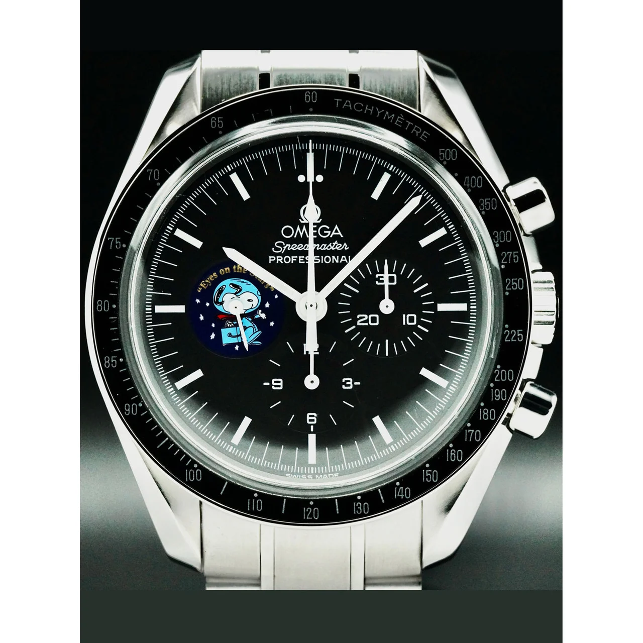 OMEGA Speedmaster Snoopy Eyes On The Stars 210000054298 42 mm kol saati