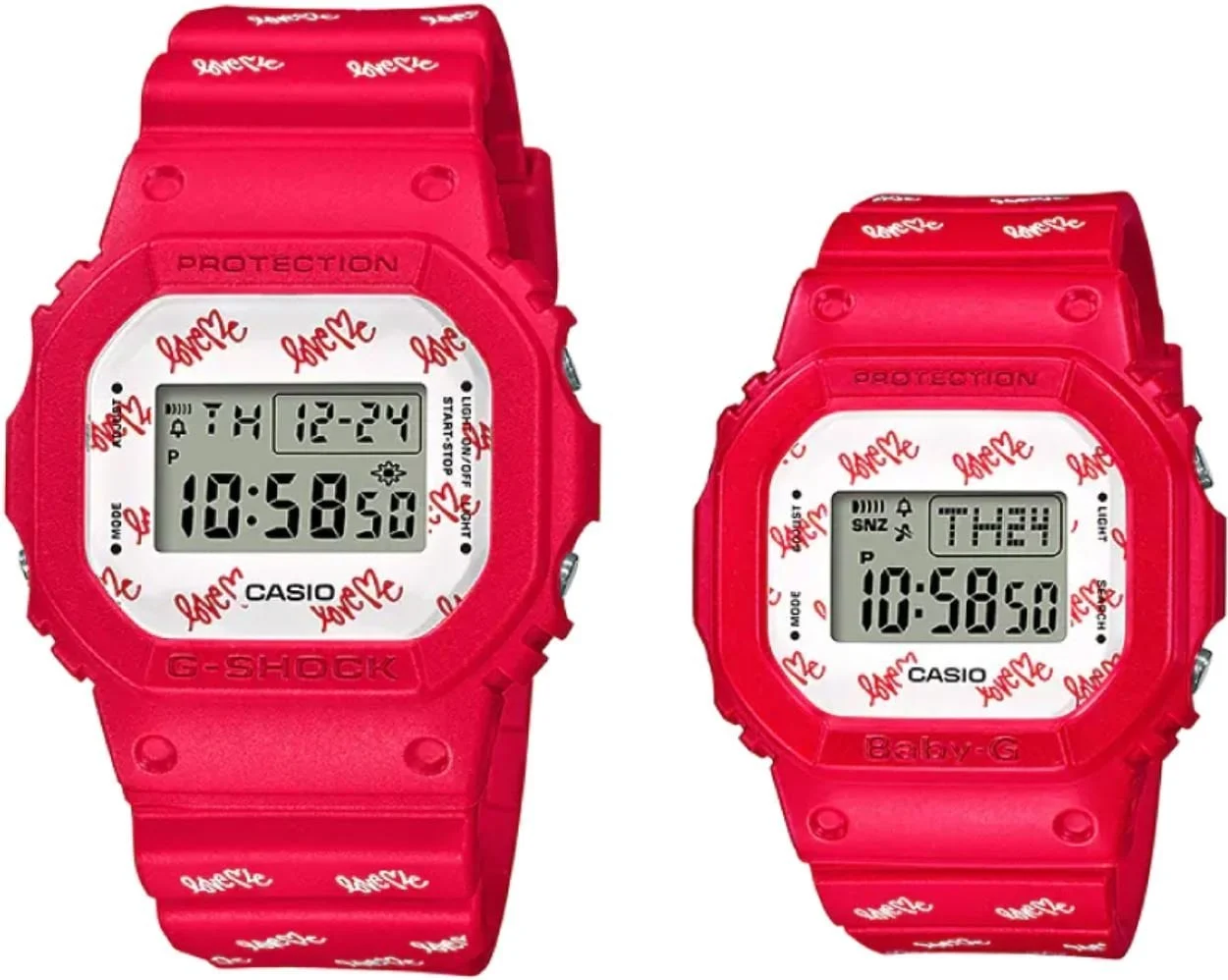 Casio G-SHOCK LOV-20B-4DR Takım 48 mm kol saati