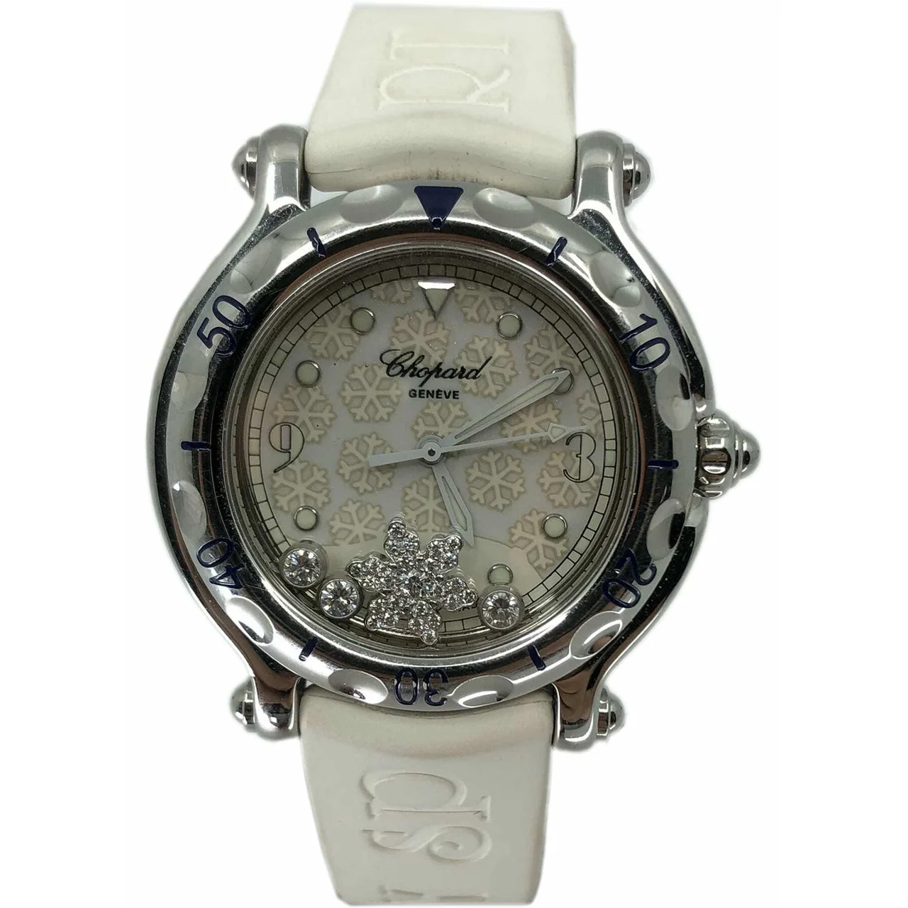 Chopard Happy Sport Snowflake Floating Diamonds 27/8949 CZ216 kol saati